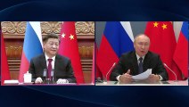 Putin dice a Xi que quiere reforzar la cooperación militar ruso-china