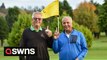 Golfer pals beat odds of 17 million to one by getting holes-in-one in consecutive shots - on the same hole