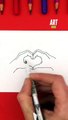 Cara Mudah  Menggambar Dengan Crayon