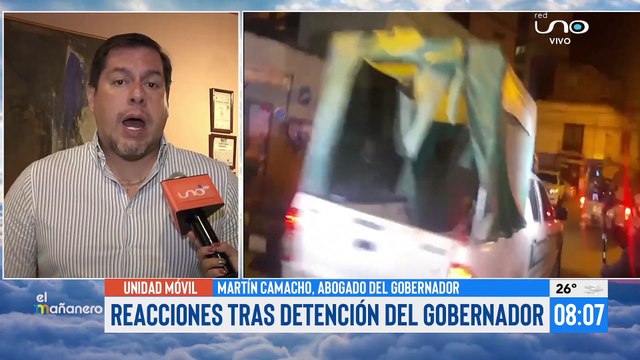 Defensa legal de Camacho, manifiesta su desacuerdo con la detención preventiva del Gobernador cruceño en la cárcel de Chonchocoro, asegura que no hay justicia en el país.