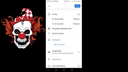 Google Clander Sedeul setup-গুগল ক্যালেন্ডার সেটআপ-গুগল মিট সেটআপ