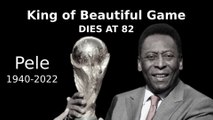 Brazilian soccer superstar Pele, who played for Brazil, passes away at age 82