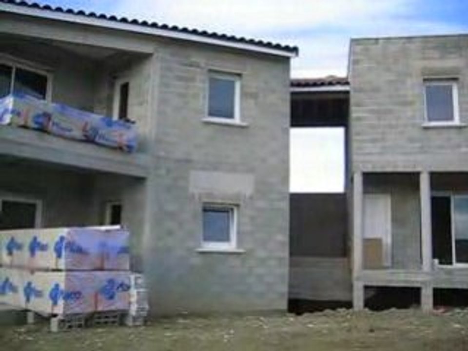 Une maison en construction