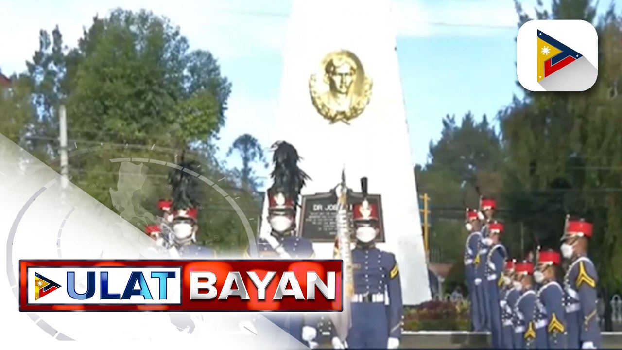 Baguio City, nagsagawa rin ng simpleng paggunita sa ika-126 anibersaryo ng kamatayan ni Gat Jose Rizal