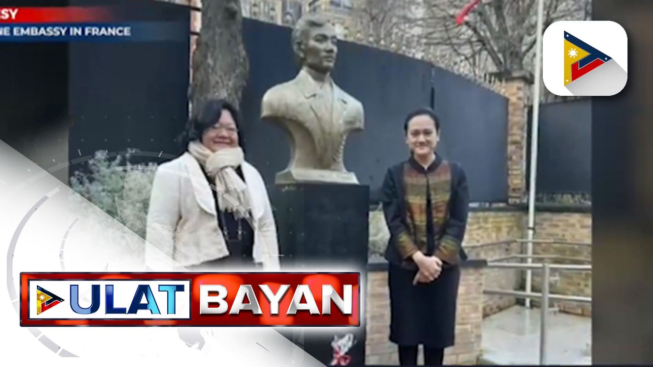 Iba't ibang aktibidad, isinagawa sa France para sa paggunita ng ika-126 anibersaryo ng kamatayan ni Gat Jose Rizal