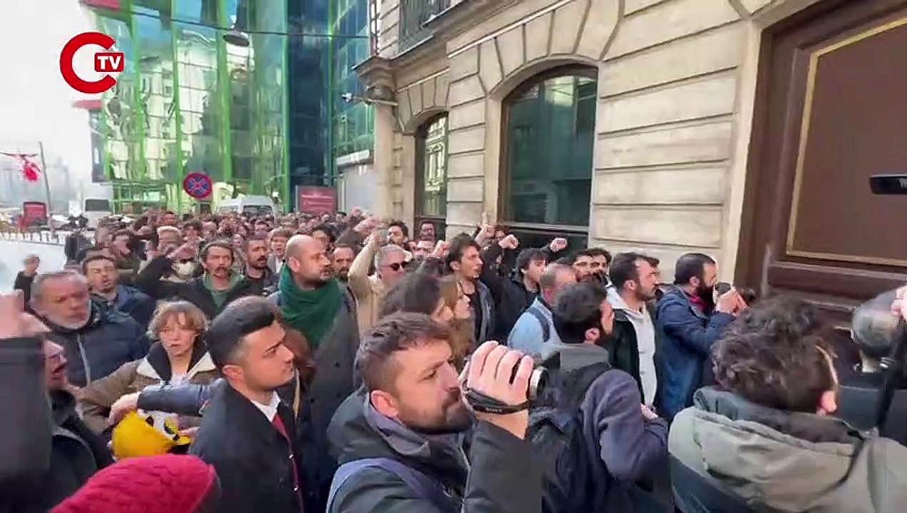 TKP'lilerden TÜSİAD'ın önünde protesto eylemi