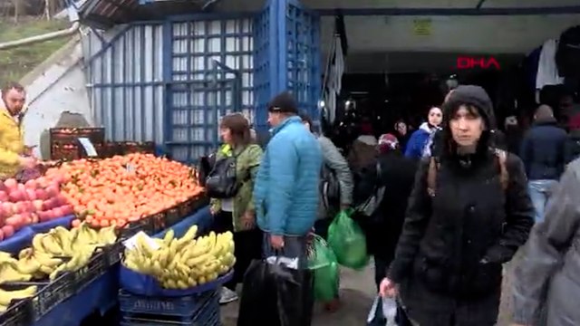 Yılbaşı öncesi Edirne'de Bulgar turist yoğunluğu