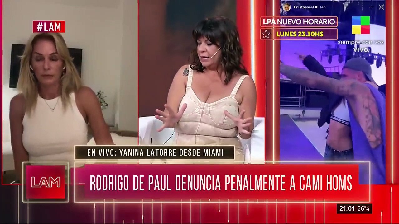 Andrea Taboada y Fernanda Iglesias se sacaron c...