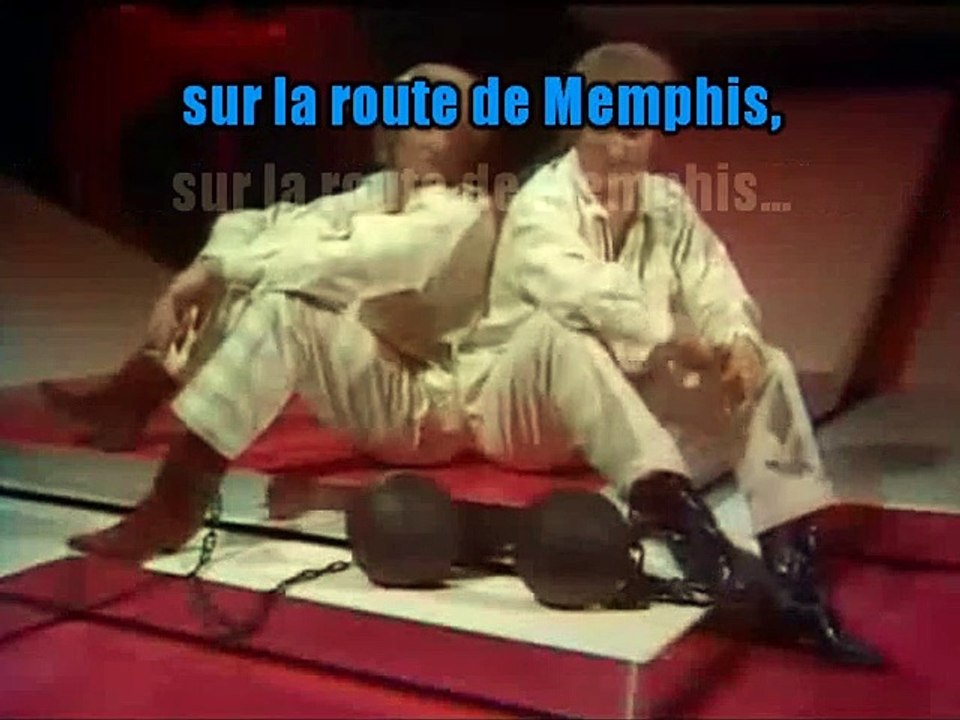 Johnny Hallyday & Eddy Mitchell_Sur la route de Memphis (Clip 1977)karaoké