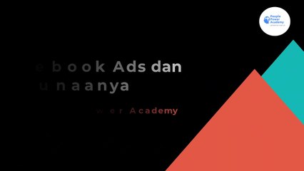 Apa itu Facebook Ads oleh PPA pelatihan