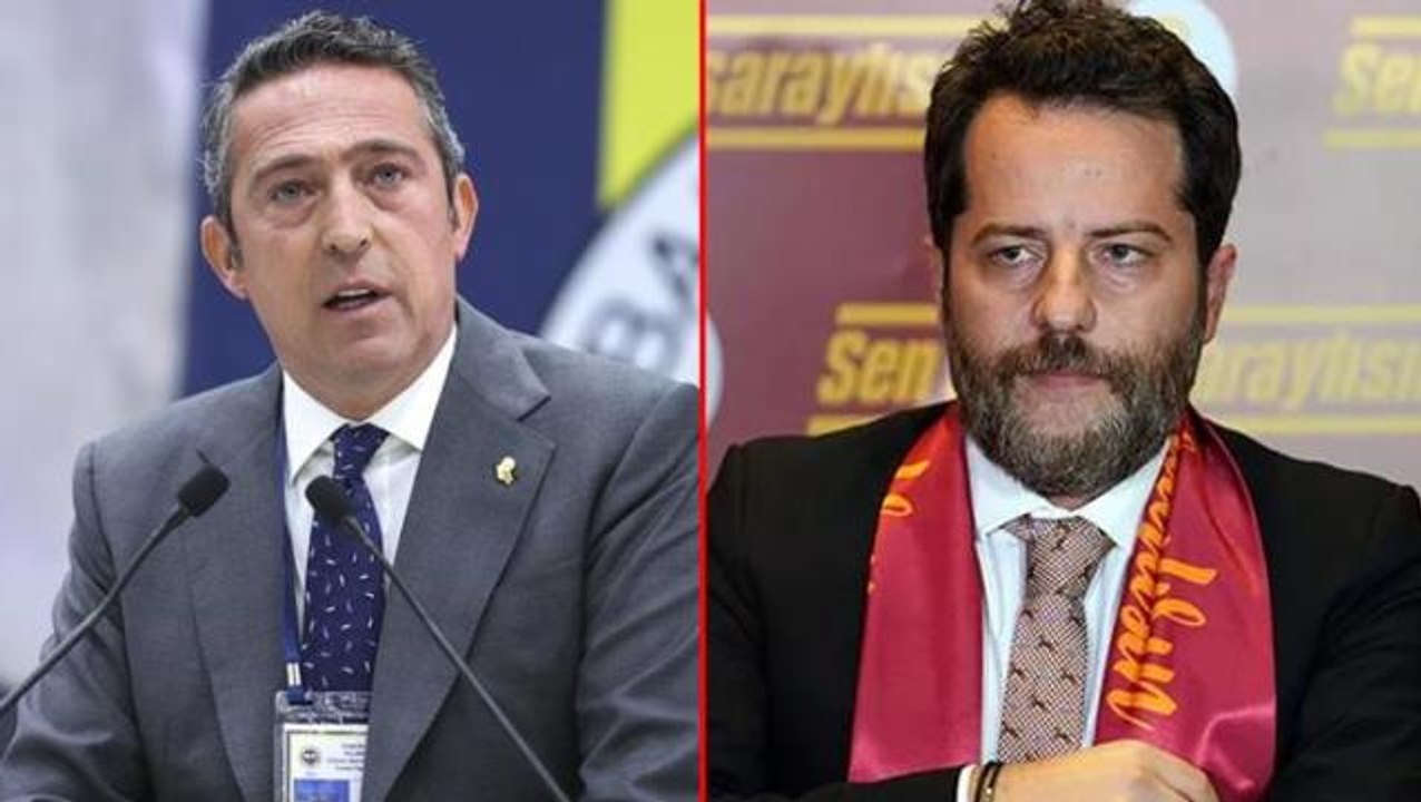 Ali Koç'tan kendisinden önce konuşan Erden Timur'a yaylım ateşi: Bu derbi öncesi kendini koruma