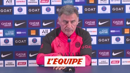 Galtier : «Sans Messi et Neymar, il faudra trouver de la profondeur» - Foot - L1 - PSG