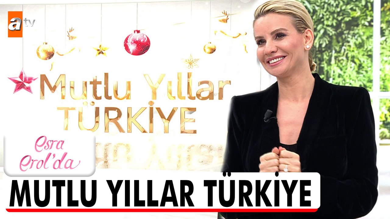 2023’ün sizlere sağlık, mutluluk ve huzur getirmesini, diliyoruz! - Esra Erol'da 30 Aralık 2022