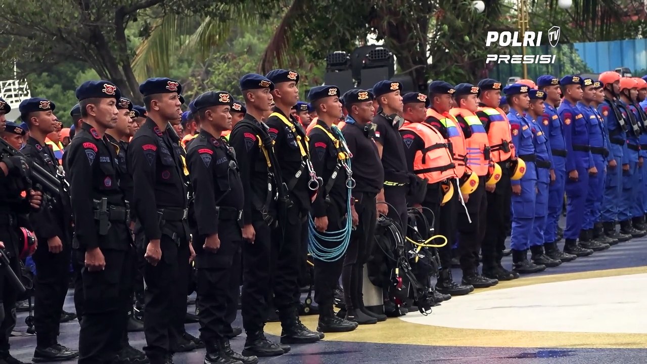 Korps Brimob Polri Siap Untuk Kontijensi Operasi Lilin 2022 & Aman Nusa 2023