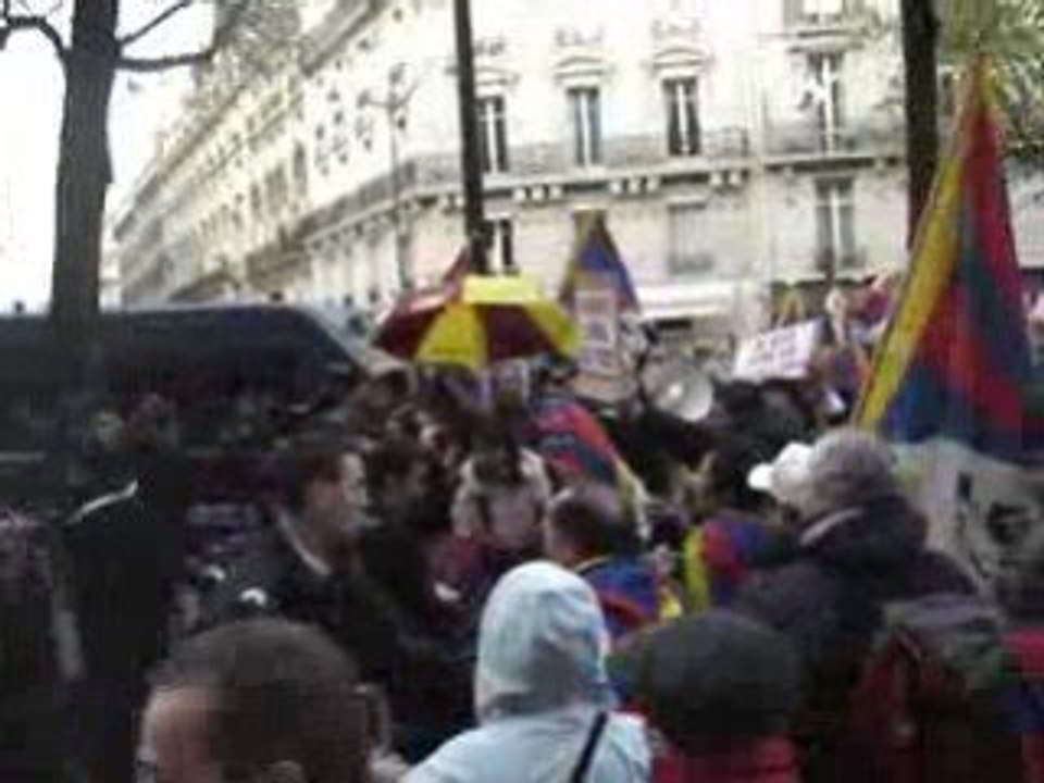 manifestation tibétaine à Paris 2