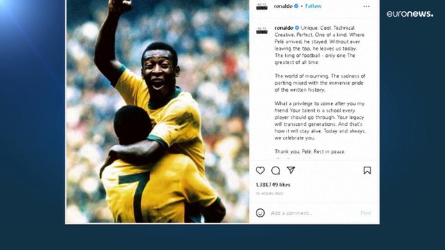 Pelé, omaggi e tributi sui social. Ricordi, foto e messaggi per la morte di O Rey”