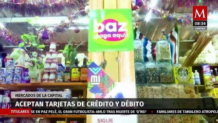 Descargar video: Mercados de la CdMx ya aceptan tarjetas de crédito y débito