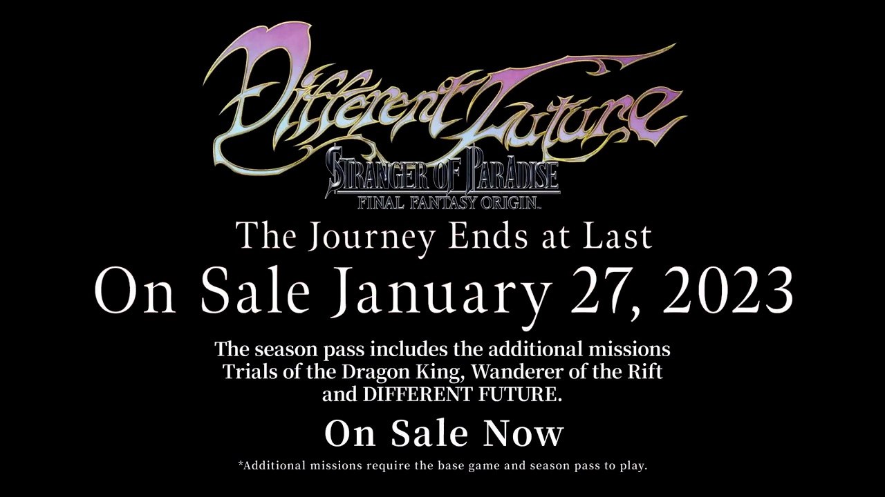 Stranger of Paradise Final Fantasy Origin Official Different Future Teaser Trailer
