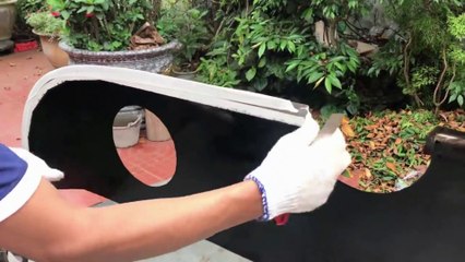 Making Sword Kubikiribocho From Steel Sheet - super gaint big sword - Restoration Perfectly