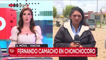 Defensoría del Pueblo visitó a Camacho: “Está tranquilo, hemos coordinado la medicación que necesita recibir”