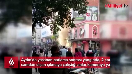 Alevlerden böyle kaçmaya çalıştılar