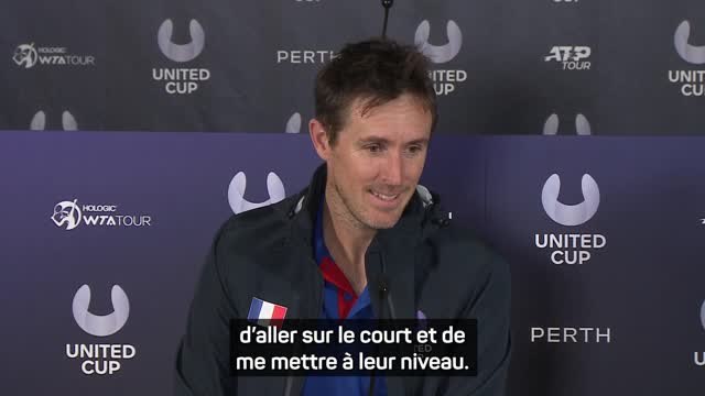 United Cup - Roger-Vasselin : C’est bien de débuter le tournoi avec ce 5-0