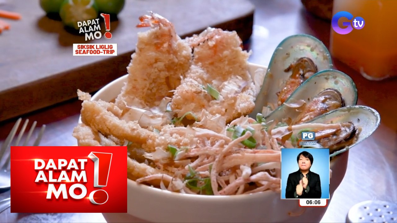 Umaapaw na seafood toppings, paandar ng isang kainan sa Batangas! | Dapat Alam Mo!