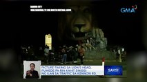 Picture-taking sa Lion's Head, puwede pa rin kahit sinisisi ng ilan sa traffic sa Kennon Rd. | Saksi