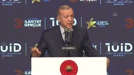 Cumhurbaşkanı Erdoğan, Uluslararası İlahiyat Gençlik Buluşması'nda konuştu: (1)