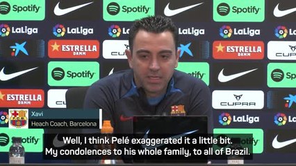 Everyone wanted to be Pele - Xavi