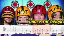 RED HOT CHILI PEPPERS - UNDER THE BRIDGE Guitar Tab | Guitar Cover | Karaoke | Tutorial Guitar | Lesson | Instrumental | No Vocal