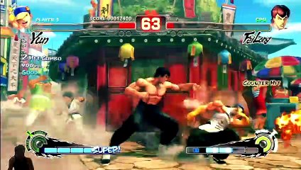 (PS3) Street Fighter 4 AE - 33 - Yun - Lv Hardest