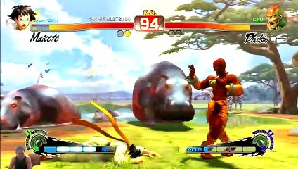 (PS3) Street Fighter 4 AE - 35 - Makoto - Lv Hardest