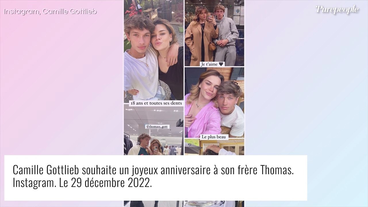 Camille Gottlieb : Cuissardes et mini robe noire pour célébrer "l'amour de sa vie"