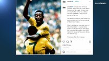 Pelé, ídolo de futbolistas