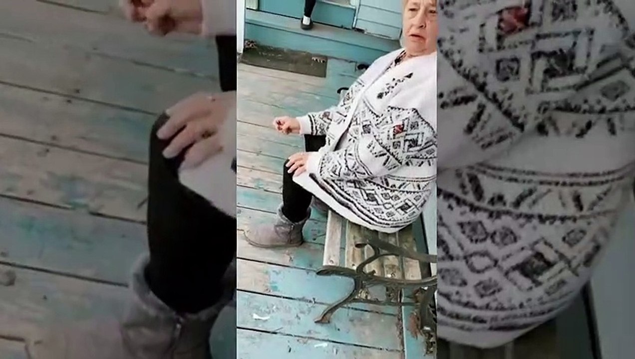 who would do this to their granny? haha... #Shorts