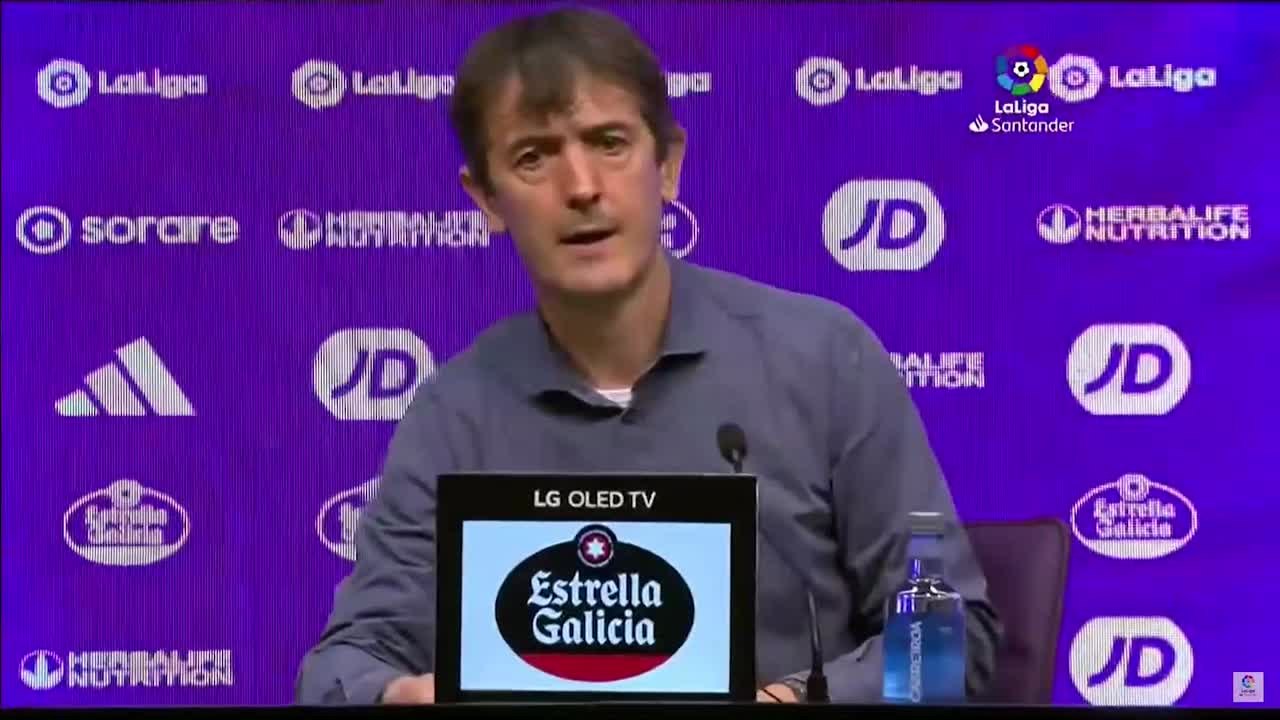 Rueda de prensa de Pacheta