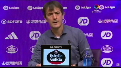 Rueda de prensa de Pacheta