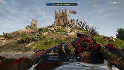 Jogando Chivalry 2 Multplayer Espadada pra Todo Lado Gameplay Português Brasil
