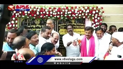 War Of Words Between BRS And BJP Over Dubbaka Bustand Construction _ V6 Teenmaar