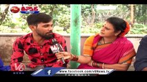 Teenmaar Chandravva Funny Interaction With Youth On New Year Celebrations _ V6 Teenmaar