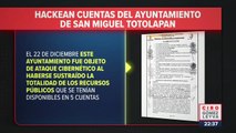 Hackean cuentas del ayuntamiento de San Miguel Totolapan