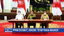 Cabut Pemberlakuan PPKM, Jokowi Imbau Masyarakat Tetap Pakai Masker