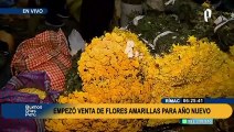 A un día para celebrar Año Nuevo: crece demanda de creativos arreglos florales desde S/10