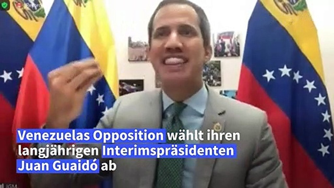 Venezuela: Opposition wählt Interimspräsident Guaidó ab