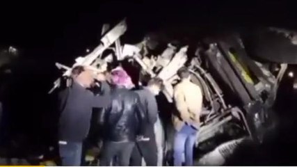 जबलपुर: ट्रक और टैंकर आपस में भिड़े,हुआ दर्दनाक हादसा