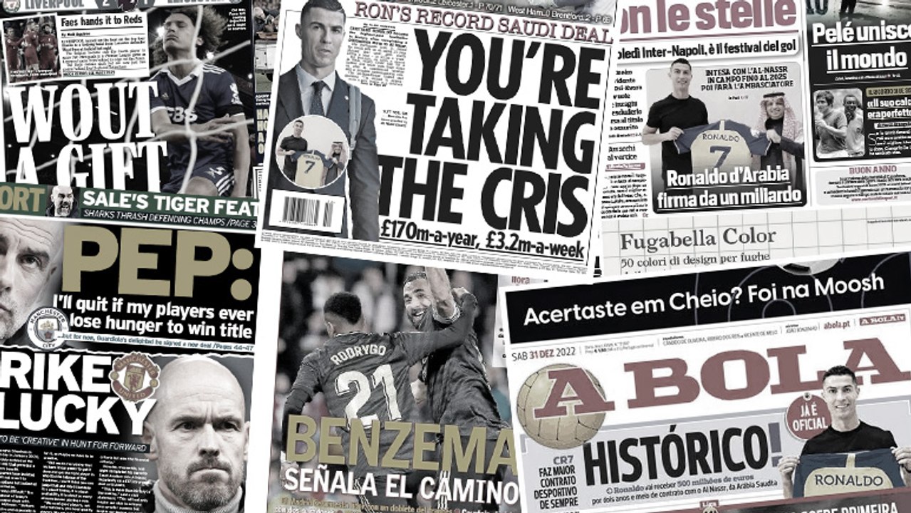 Le choix de carrière de Cristiano Ronaldo déçoit l’Europe, le Real Madrid s’enflamme déjà pour le retour de Karim Benzema