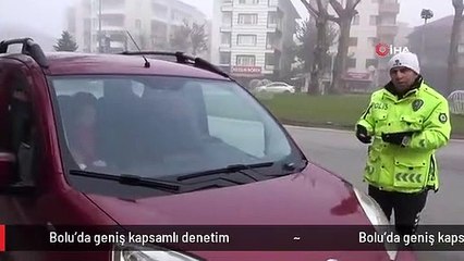 Bolu'da geniş kapsamlı denetim