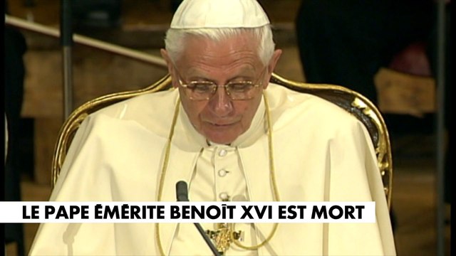 Le pape émérite Benoît XVI est décédé