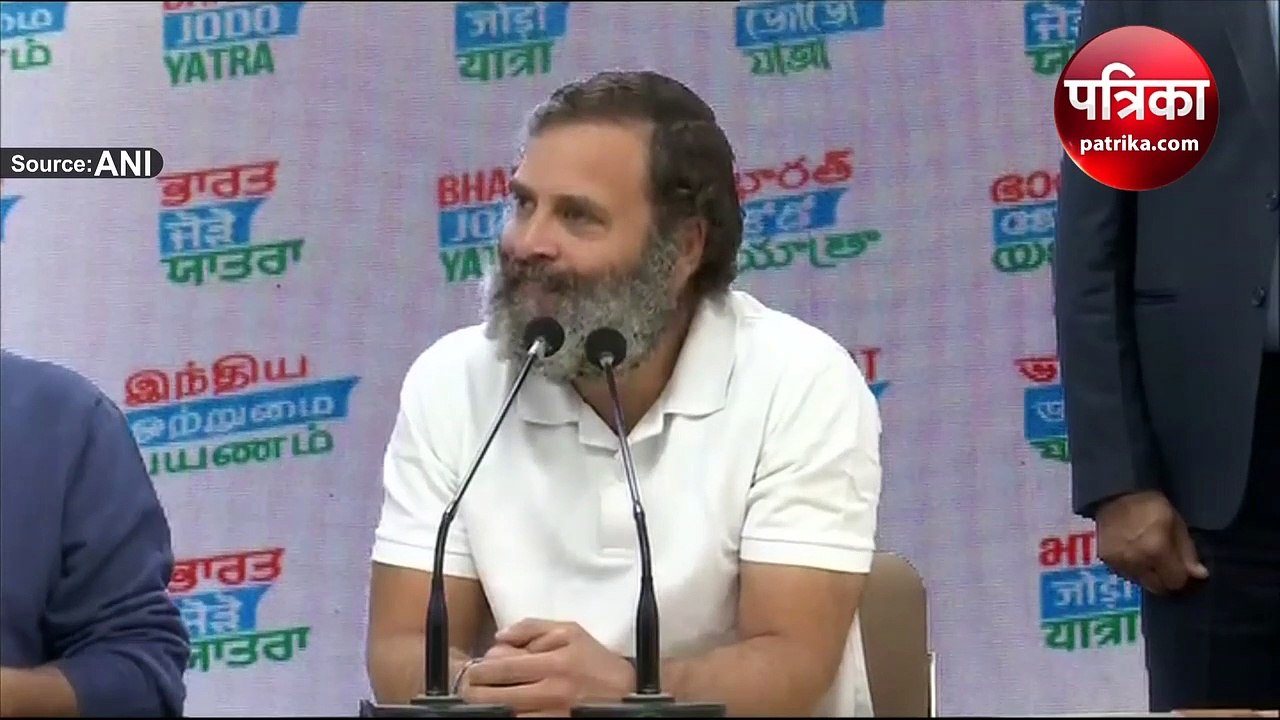 कड़ाके की ठंड में राहुल गांधी ने सिर्फ सफेद टी...